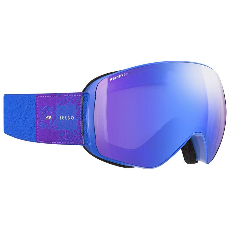 Julbo Masque de Ski Stormchaser Bleu Reactiv 1-3 High Contrast Présentation