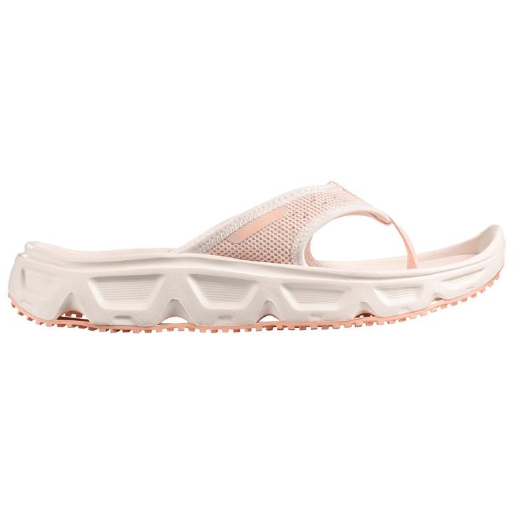 Salomon Sandales de récupération Reelax Break 6.0 W Tapioca Vanilla Ice Almond Cream Présentation