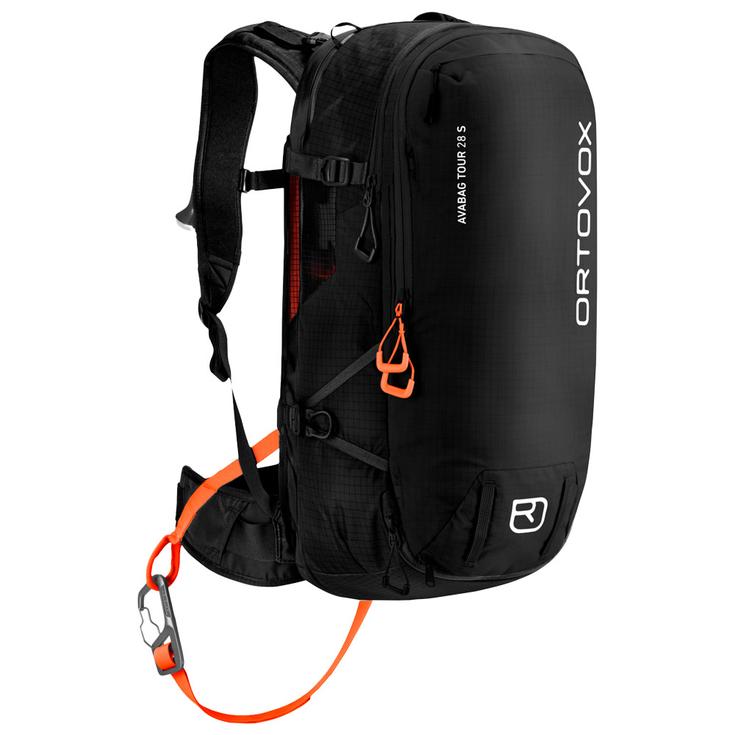 Ortovox Mochila airbag Avabag Litric Tour 28S Black Raven Presentación