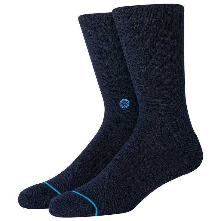 Stance Calze Icon Socks Dark Navy Presentazione