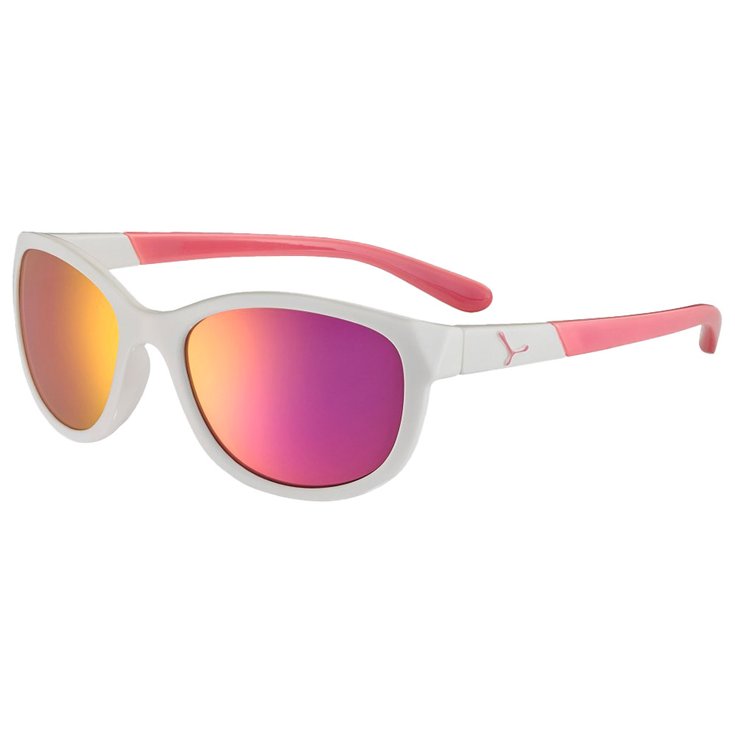 Cebe Sunglasses Katniss White Pink Zone Blue Light Grey Pink Overview