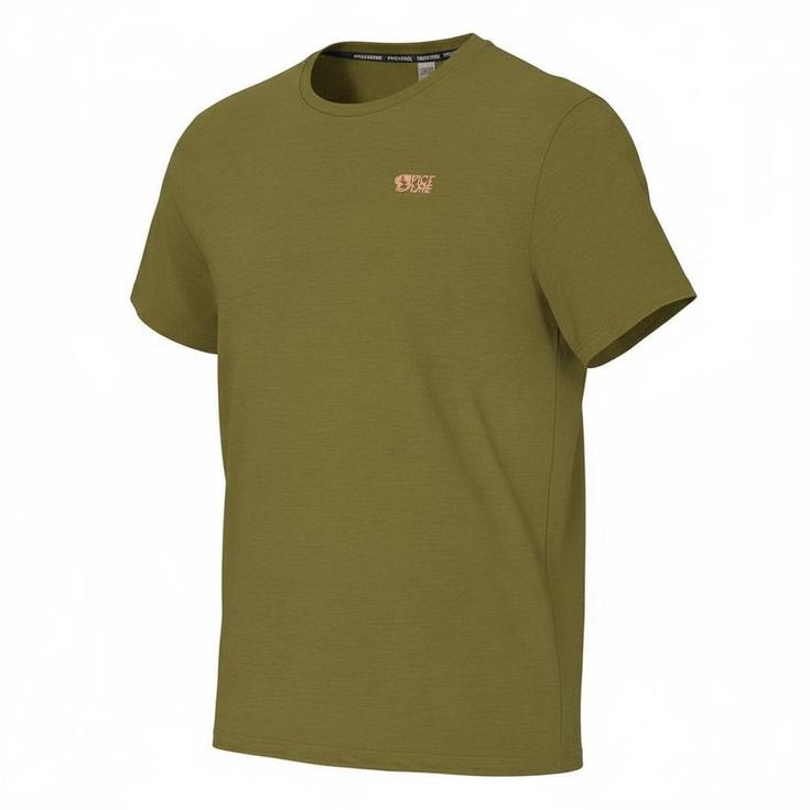 Picture Hiking tee-shirt Timont Short Sleeve Urban Tech Tee Shirt Tobacco Overview