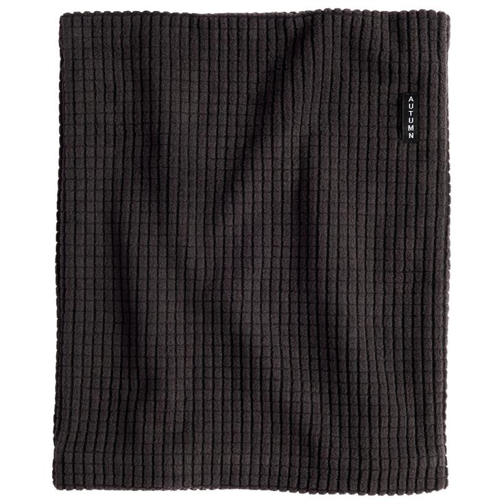 Autumn Braga de cuello Grid Fleece Neck Gater Black Presentación