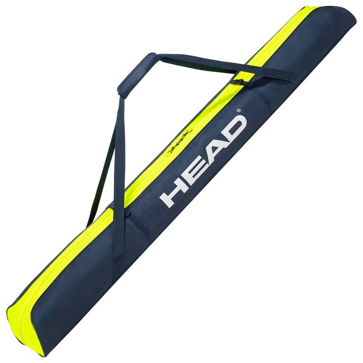 Head Single Skibag 175 cm Navy Yellow 