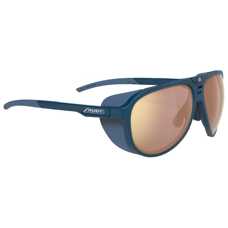 Rudy Project Sunglasses Stardash Blue Navy Matte ImpactX Photochromic 2 Laser Crimson Overview