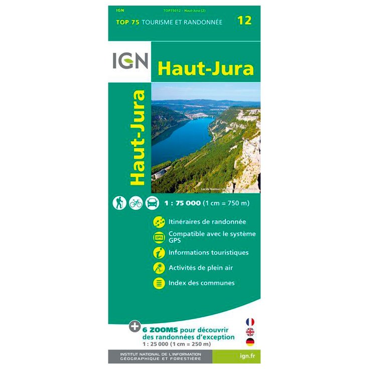 IGN Karte Haut-Jura Präsentation