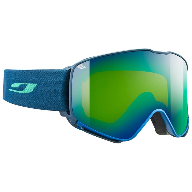 Julbo Masque de Ski Quickshift Otg Bleu Vert Spectron 3 Présentation