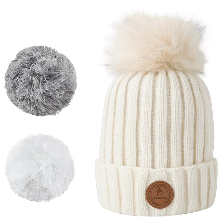 Cabaia Beanies Kir Royal Beanie White Lurex Overview