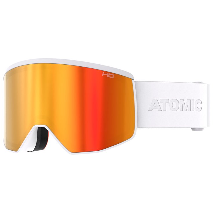 Atomic Skibrillen Four Pro Hd White Pink Copper Hd + Pink Blue Stereo Voorstelling