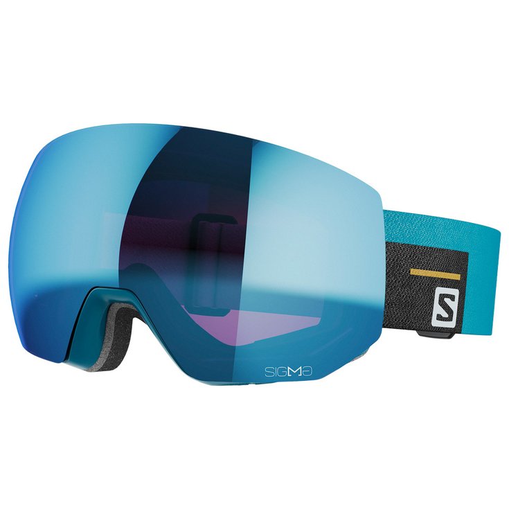 Salomon Máscaras Radium Pro Blue Sigma Sky Blue Presentación