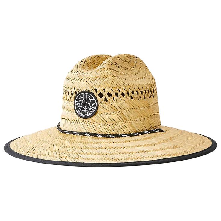 Rip Curl Hut Logo Straw Hat Boy Natural Präsentation