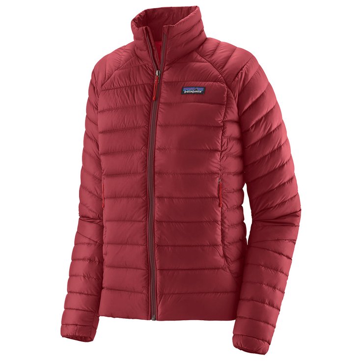 Patagonia Chaqueta de plumas Down Sweater W's Oxide Red Presentación