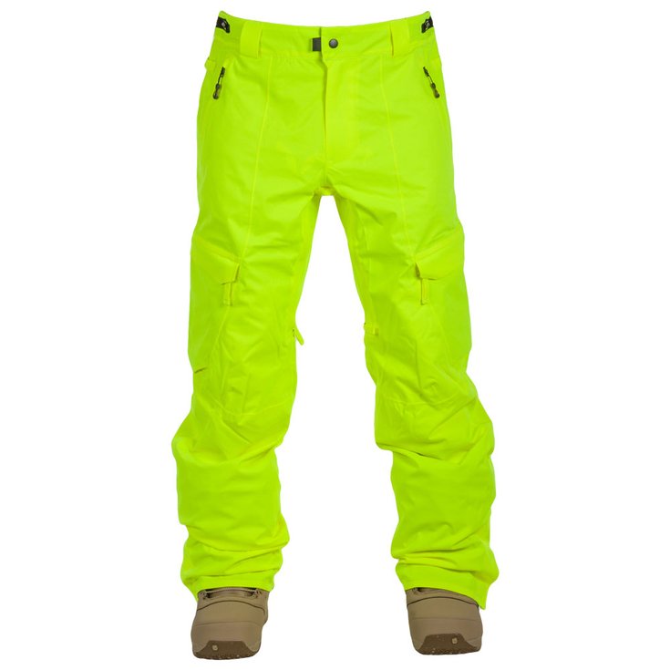 686 Technical Pants GLCR Quantum Thermagraph Day Glow General View