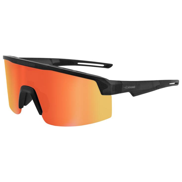 Cebe Sunglasses Endurance Matt Dark Grey Metalized Red Mirror Overview