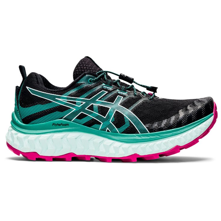 Asics Trailschoenen Trabuco Max Wmn Black Soothing Sea Voorstelling