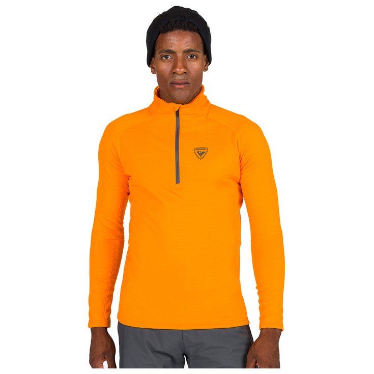 Rossignol Polar Blackside Fleece Half Zip Sunburst Presentación
