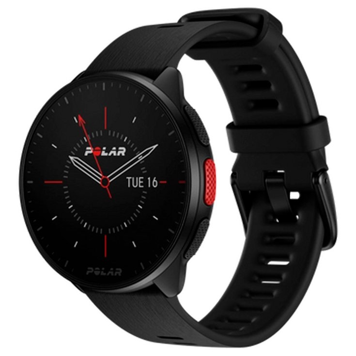 Polar GPS watch Pacer Hook and Loop Black Overview