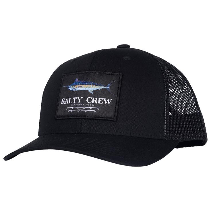 Salty Crew Petten Marlin Mount Retro Trucker Black Voorstelling