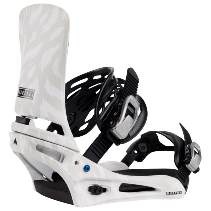 Burton Snowboard Binding Cartel White Gray Overview