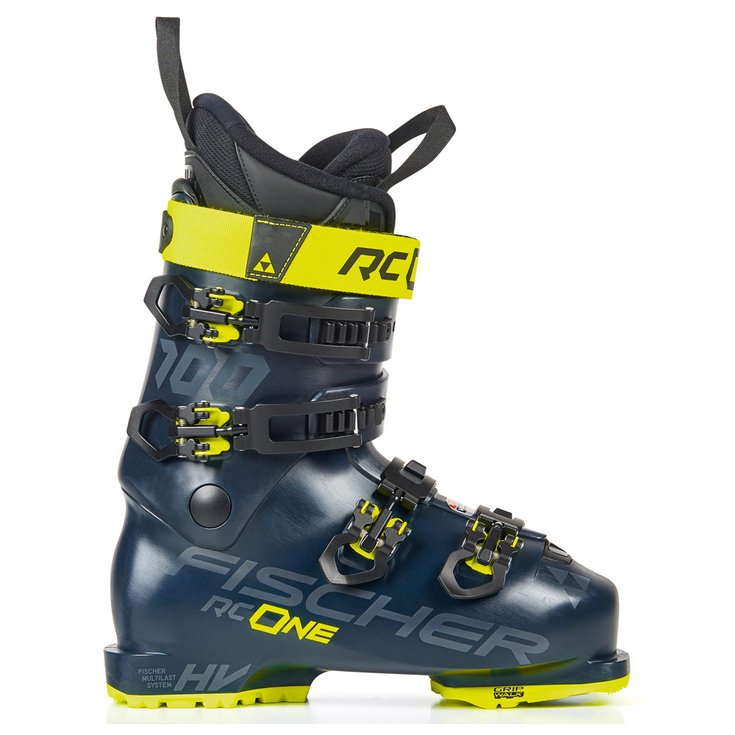 Fischer Chaussures de Ski Rc One 100 Vacuum Walk Dark Blue Profil