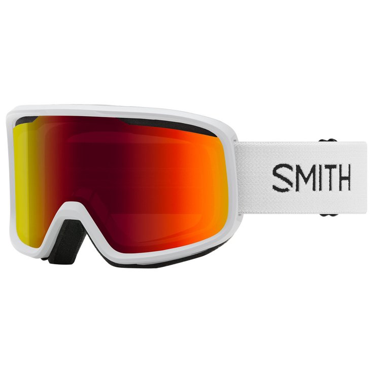 Smith Máscaras Frontier White Red Sol-x Mirror Presentación