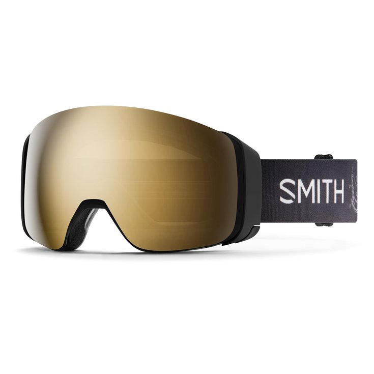 Smith Masque de Ski 4d Mag Ac Markus Eder Chromapop Sun Black Gold+ Chromapop Storm Rose Flash Présentation