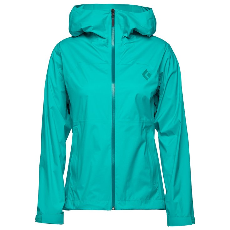 Black Diamond Hiking jacket W Stormline Stretch Rain Shell Dark Patina Overview