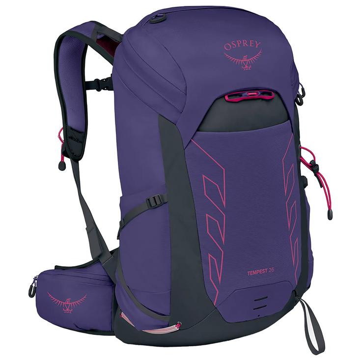Osprey Mochila Tempest 26 Deep Fig Hotspot Pink Presentación