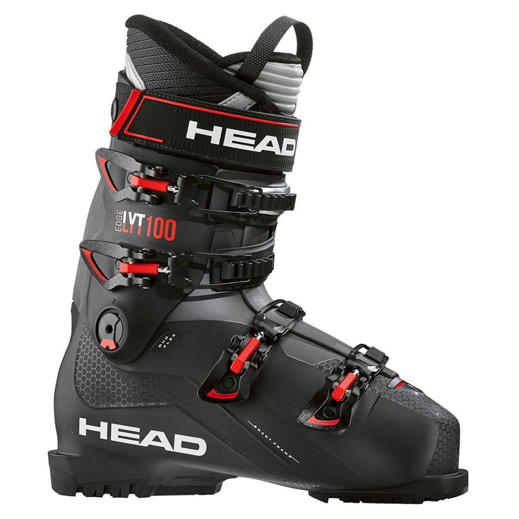 Head Chaussures de Ski Edge Lyt 100 Black Red Profil