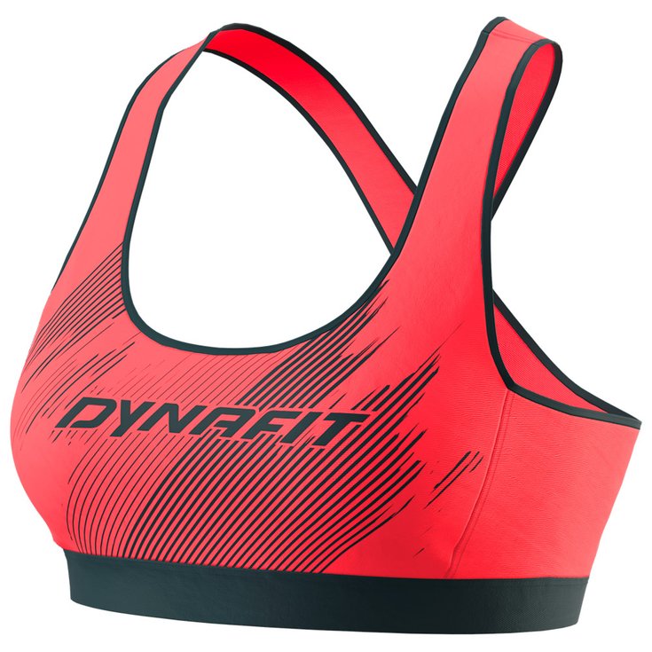 Dynafit Alpine Graphic Bra Hot Coral 