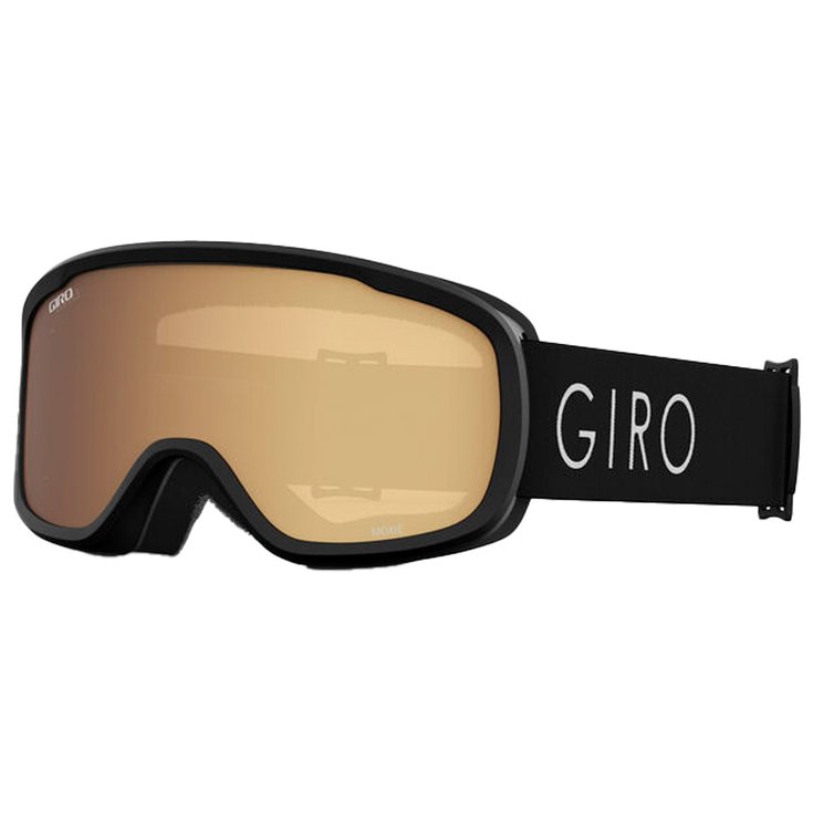 Giro Masque de Ski Moxie Black Core Light Amber Gold + Yellow Présentation