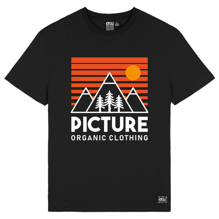 Picture Tee-shirt Sundowner Black Overview