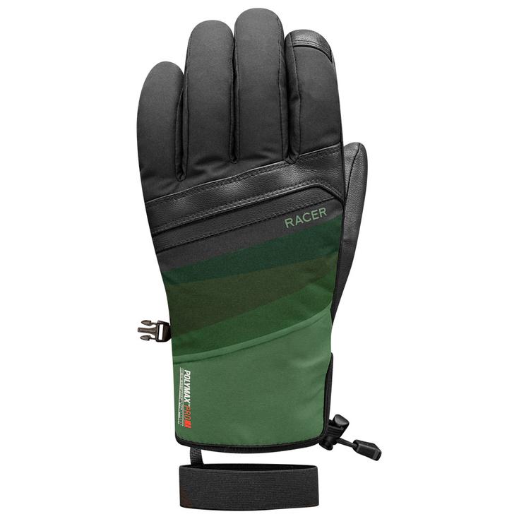 Racer Handschoenen Majesty S Black Green Voorstelling