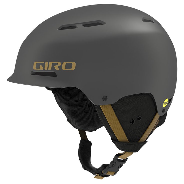 Giro Helmen Trig Mips Metallic Coal / Tan Voorstelling