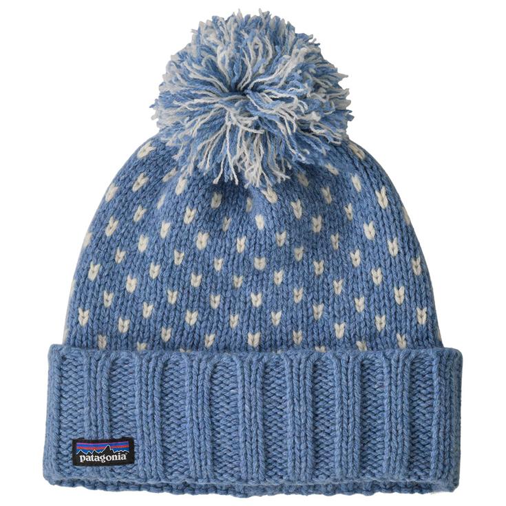 Patagonia Berretto sci Snowbelle Beanie Offset Dot Barnacle Blue Presentazione