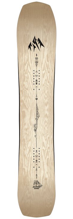 Jones Snowboard plank Flagship Voorstelling