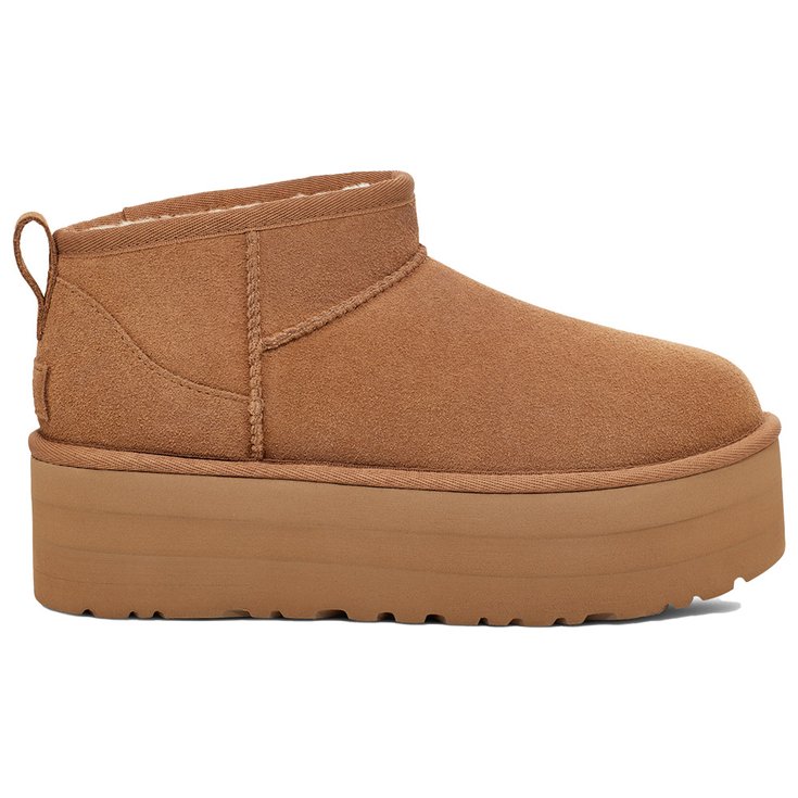UGG Schoenen W Classic Ultra Mini Platform Chestnut Voorstelling