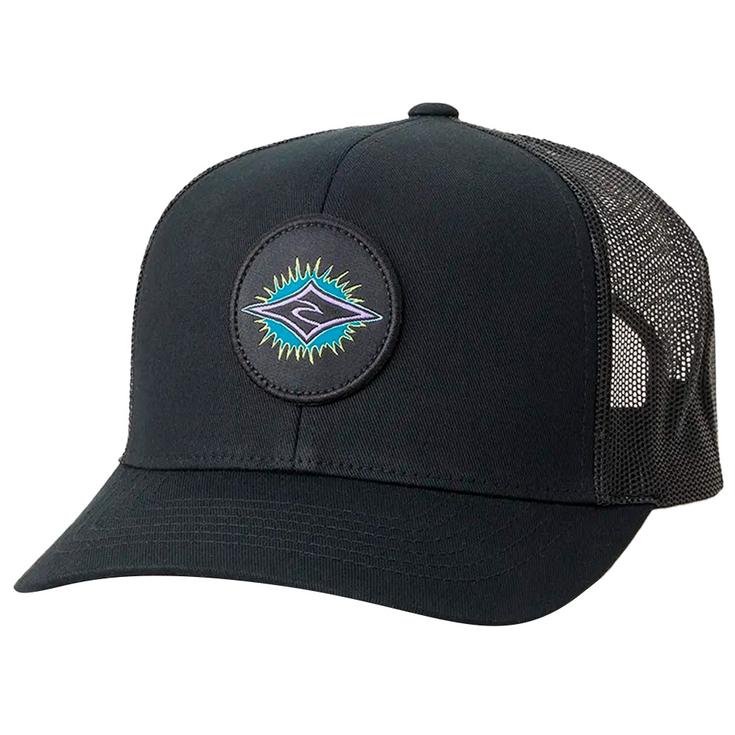 Rip Curl Gorra Custom Curve Trucker Black Purple Presentación