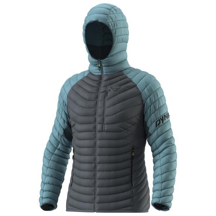 Dynafit Donsjassen Radical Down RDS Hooded Jkt M Smoke Blue Voorstelling