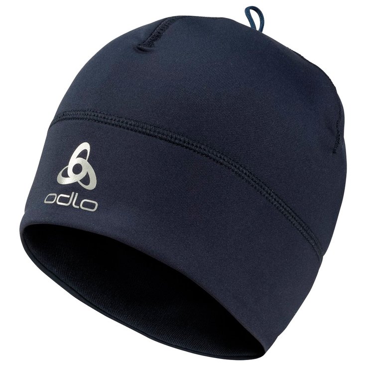 Odlo Langlauf Mützen Polyknit Warm Hat Dark Sapphire Präsentation