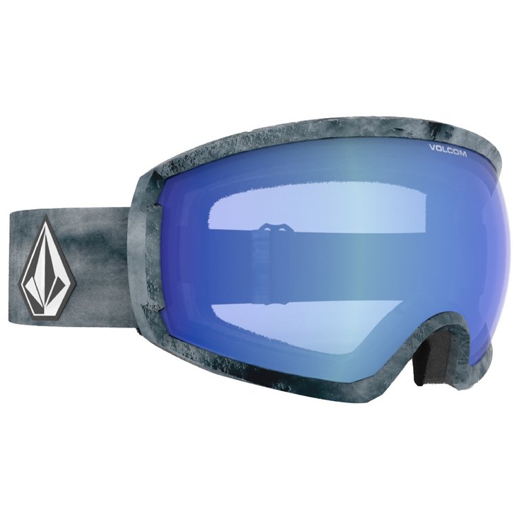 Volcom Masque de Ski Migrations Lagoon Tie-Dye Blue Chrome Présentation