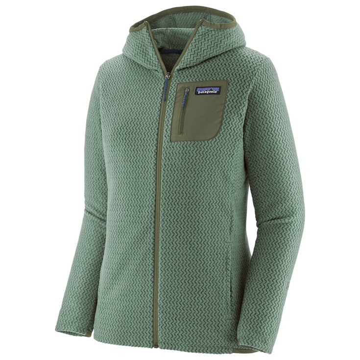 Patagonia Women's R1 Air Full-Zip Hoody Hemlock Green 