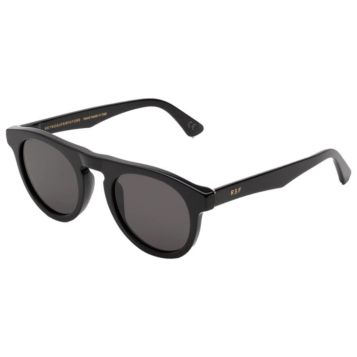 Retro Super Future Sunglasses Racer Black Black Overview