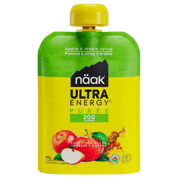 Naak Ultra Energy Puree Apple & Maple Syrup 