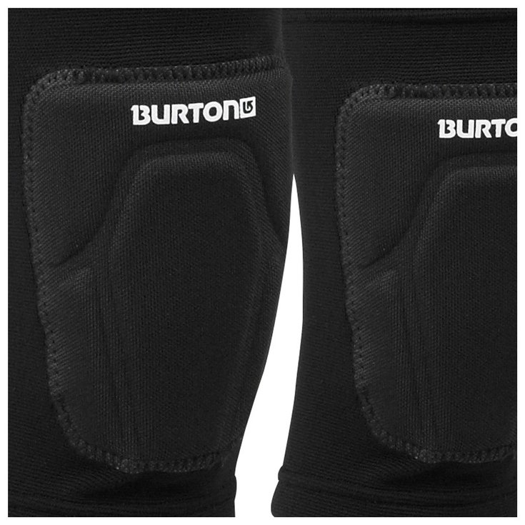 Burton Protezioni Ginocchia Basic Knee Pad True Black Vista di profilo