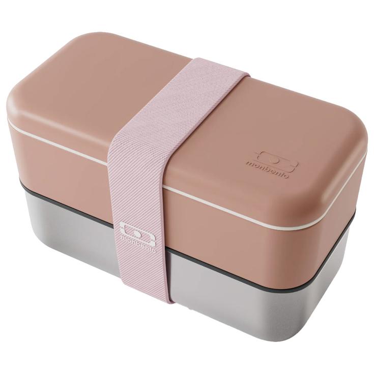 monbento Táper Sense Original 1.2L Pink Moka Presentación