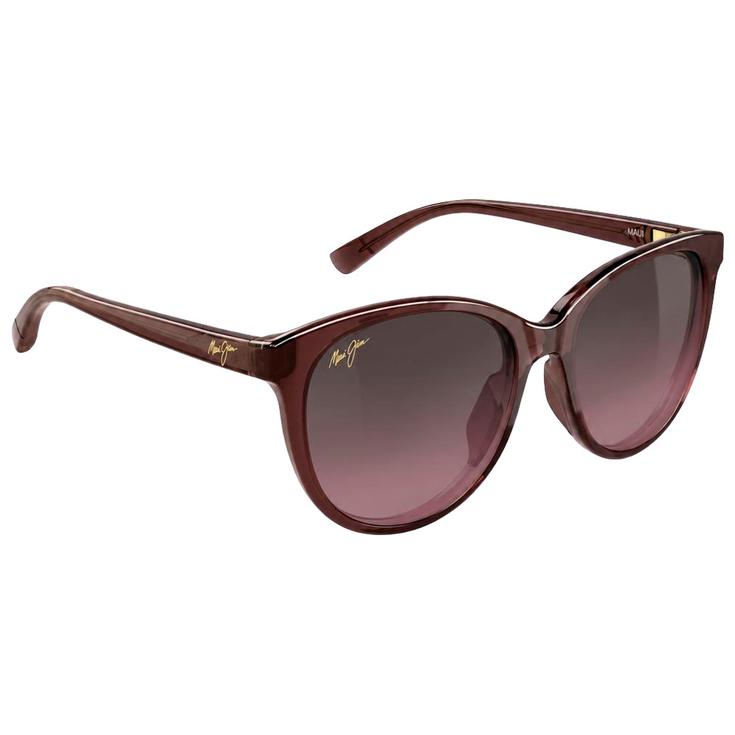 Maui Jim Gafas Kalawa Havana Shiny Translucide Burdungy Mineral SuperThin Maui Rose Presentación