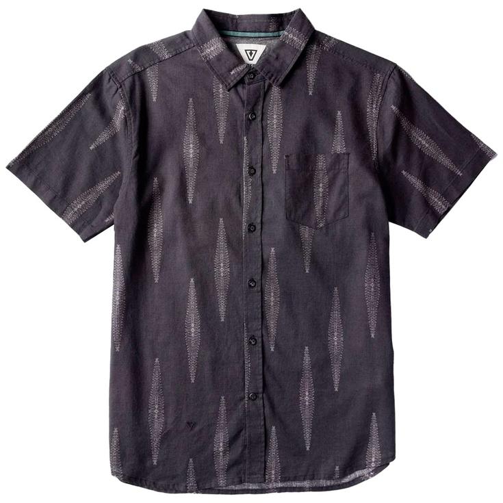 Vissla Shirt Seaside Eco Short Sleeve Shirt Phantom Overview
