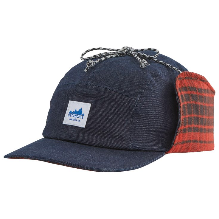 Patagonia Range Earflap Cap Cascade Burnished Red 