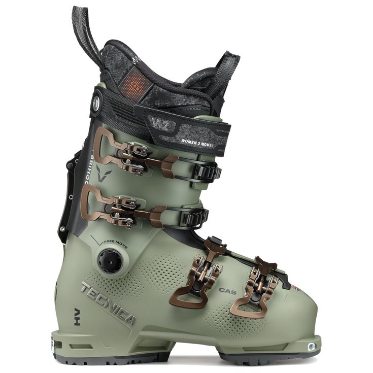 Tecnica Chaussures de Ski Cochise Hv 95 W Dyn Gw Camp Green Détail